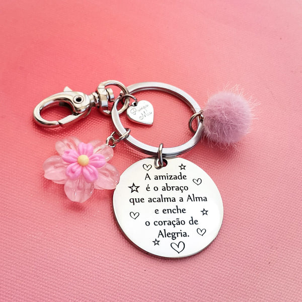 Porta-chaves Abraço de Alma PAMPA MIA ®