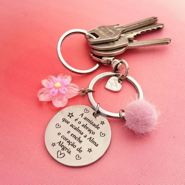 Porta-chaves Abraço de Alma PAMPA MIA ®