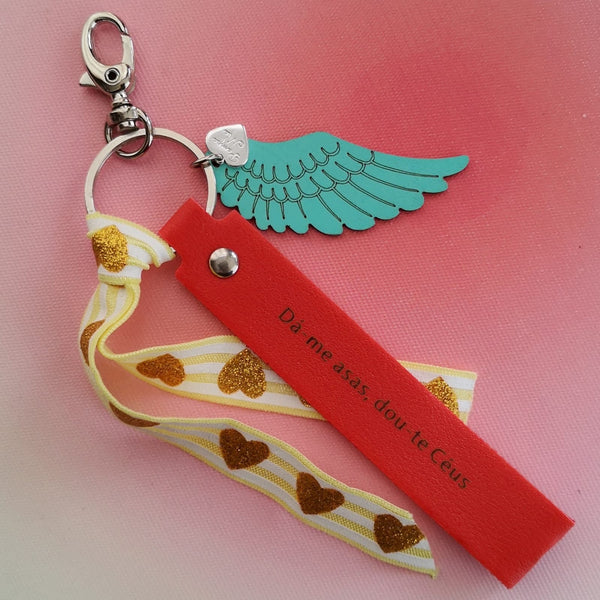 Porta-chaves Dá-me asas, dou-te Céus PAMPA MIA ®