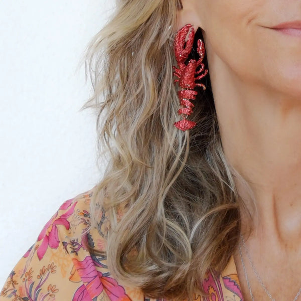 Brincos Lagosta PAMPA MIA ®