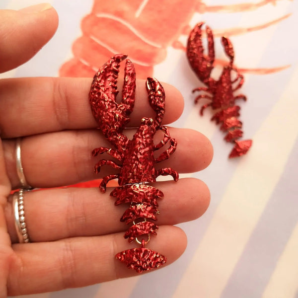 Brincos Lagosta PAMPA MIA ®