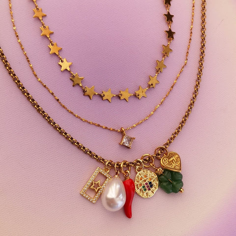 Fio estrelinhas/fio brilhante/fio amuletos PAMPA MIA ®