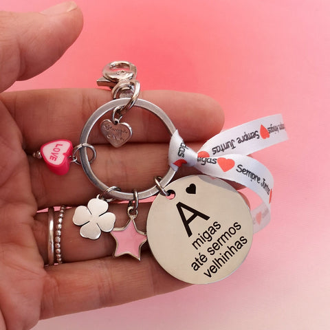 Porta-chaves Amigas para Sempre PAMPA MIA ®