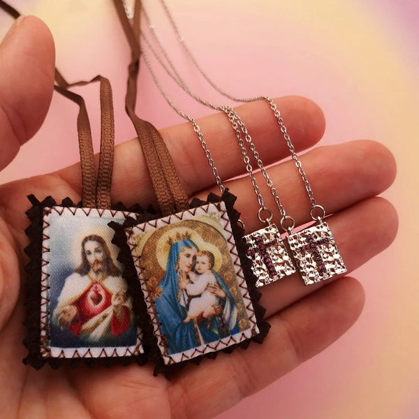 Escapularios Santos & Cruzes PAMPA MIA ®