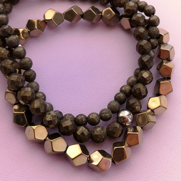 Pulseiras elásticas pirita PAMPA MIA ®