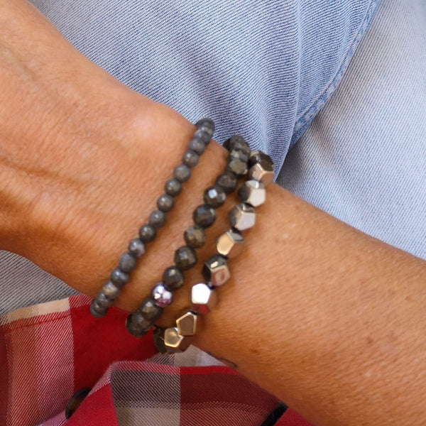 Pulseiras elásticas pirita PAMPA MIA ®