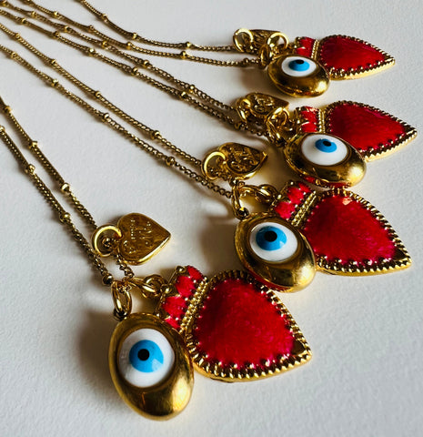 Fio coração mexicano & olho turco PAMPA MIA ®