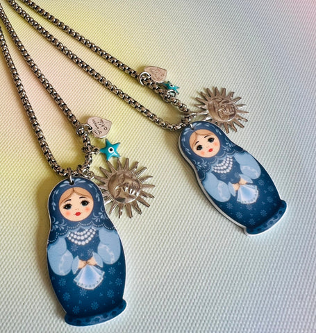 Fio matrioska azul PAMPA MIA ®