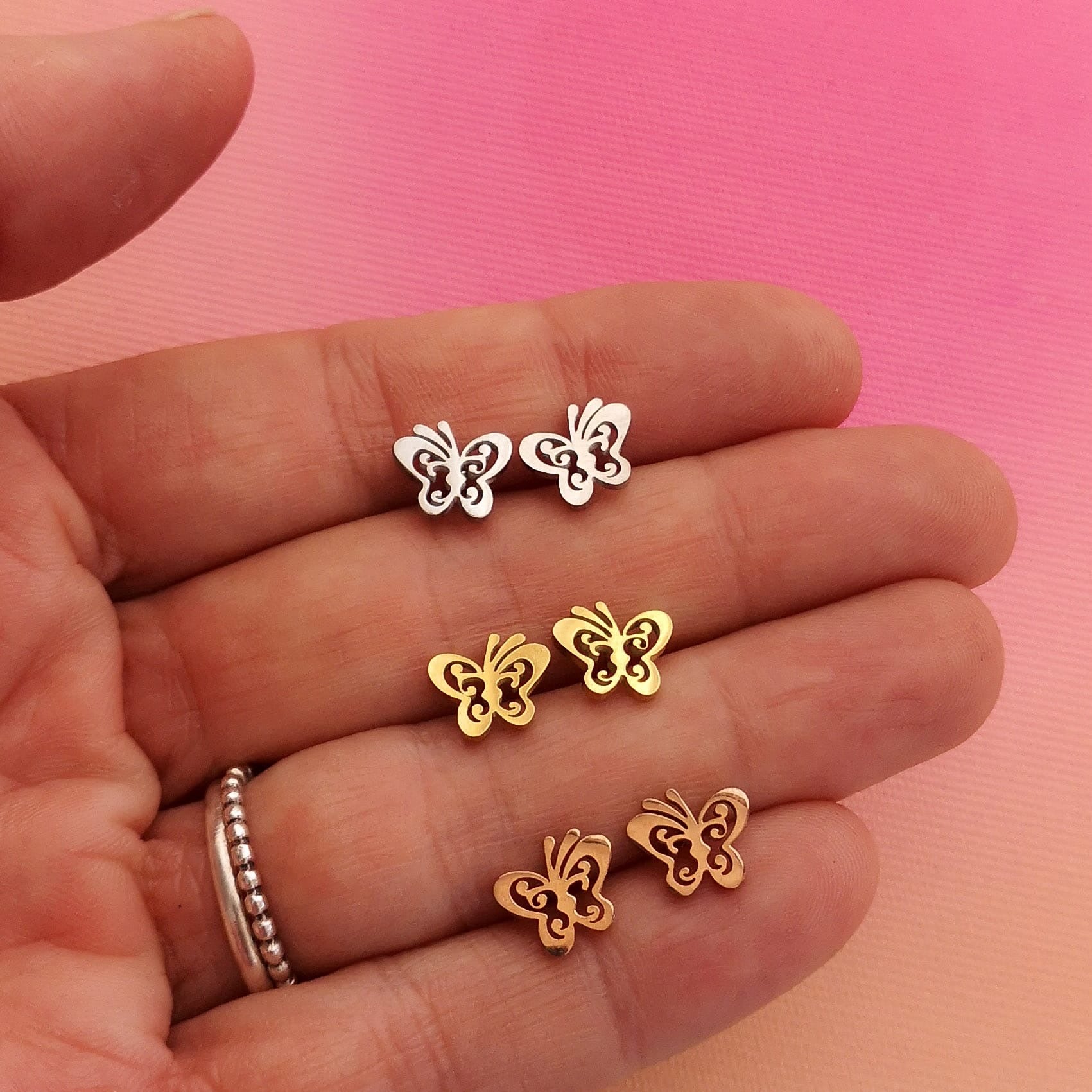 Brincos mini borboletas PAMPA MIA ®