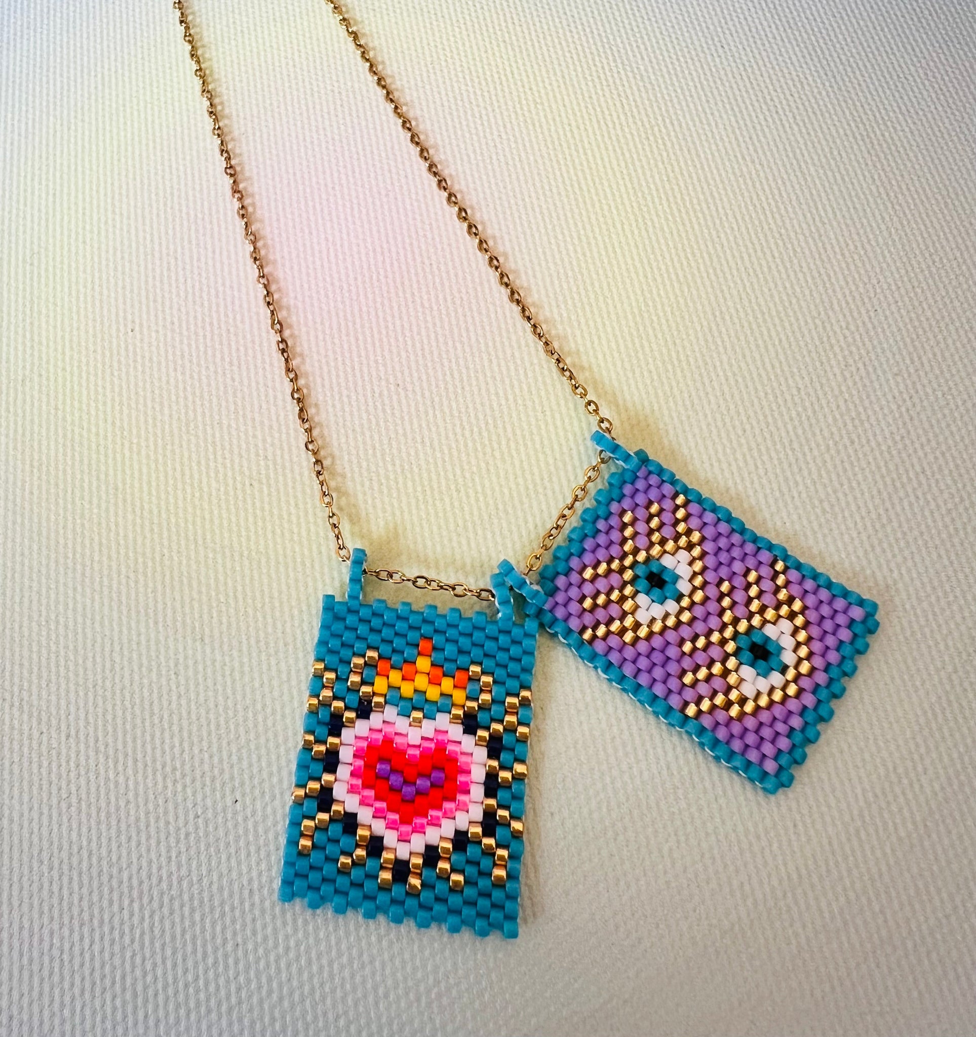 Fio tipo escapulario missangas PAMPA MIA ®