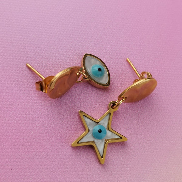 Brincos olho turco PAMPA MIA ®