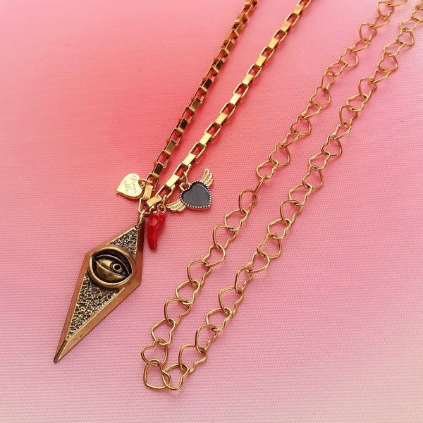 Fios Corações & Olho Turco PAMPA MIA ®