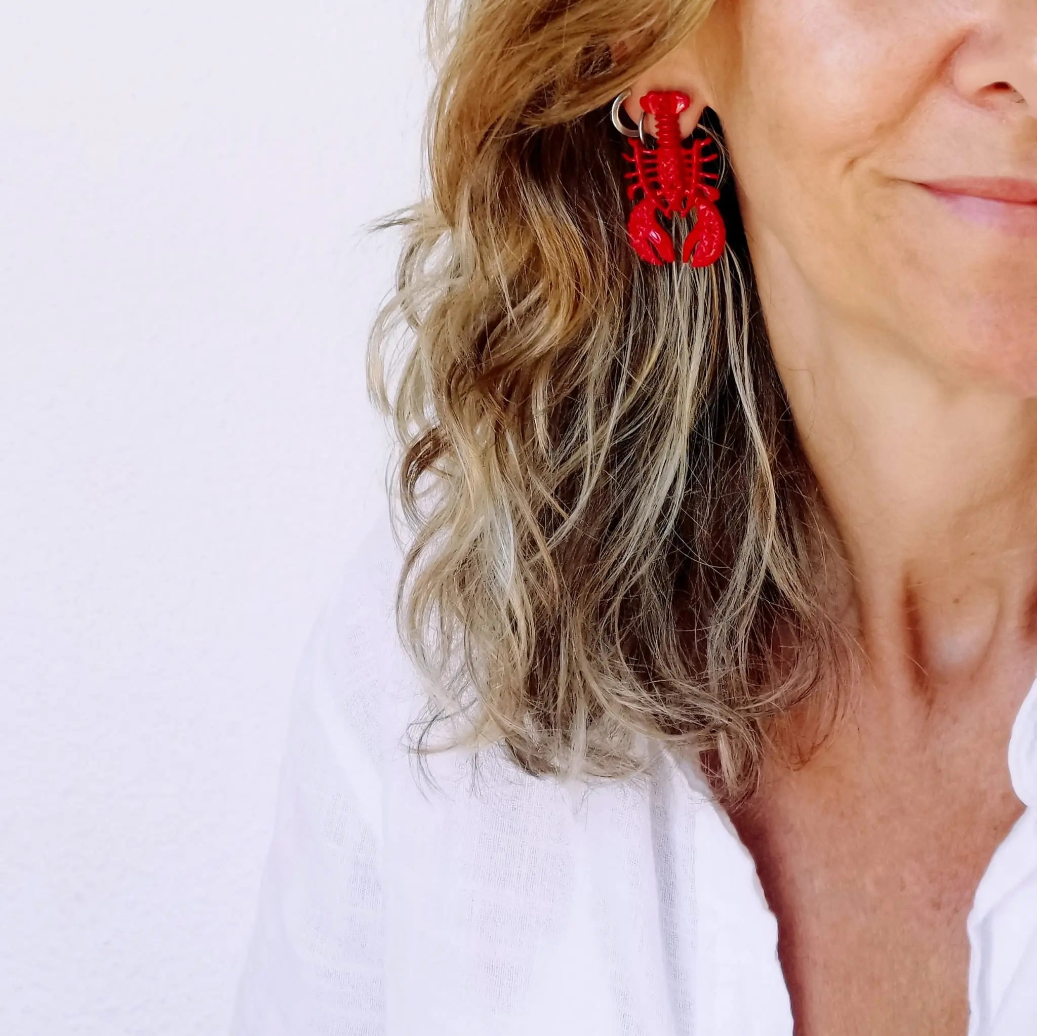 Brincos Lagosta PAMPA MIA ®