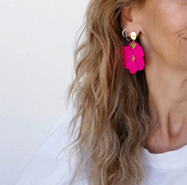 Brincos Andorinha & Flor PAMPA MIA ®