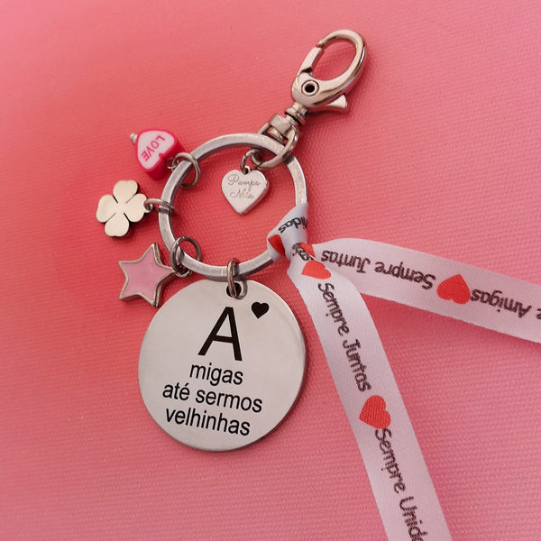 Porta-chaves Amigas para Sempre PAMPA MIA ®