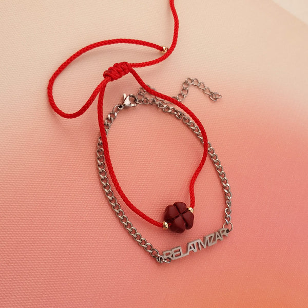 Pulseiras Relativizar & Trévo PAMPA MIA ®