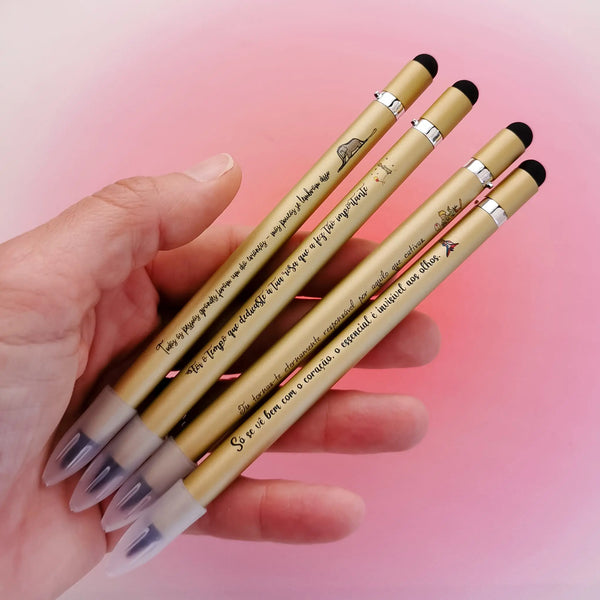 Lapis inifinito dourado Principezinho PAMPA MIA ®