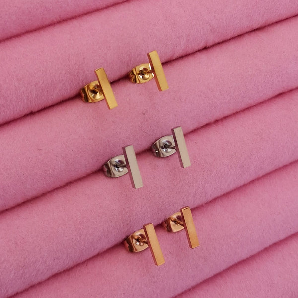 Brincos mini rectángulo PAMPA MIA ®