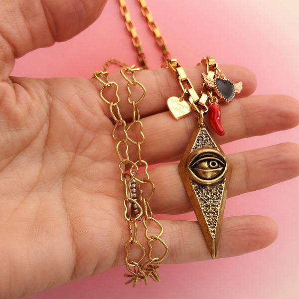 Fios Corações & Olho Turco PAMPA MIA ®