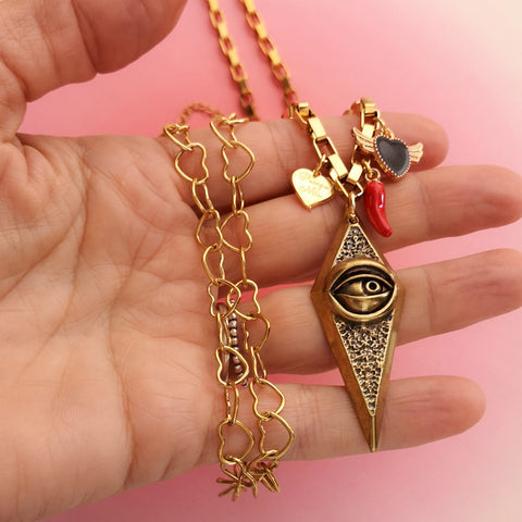 Fios Corações & Olho Turco PAMPA MIA ®