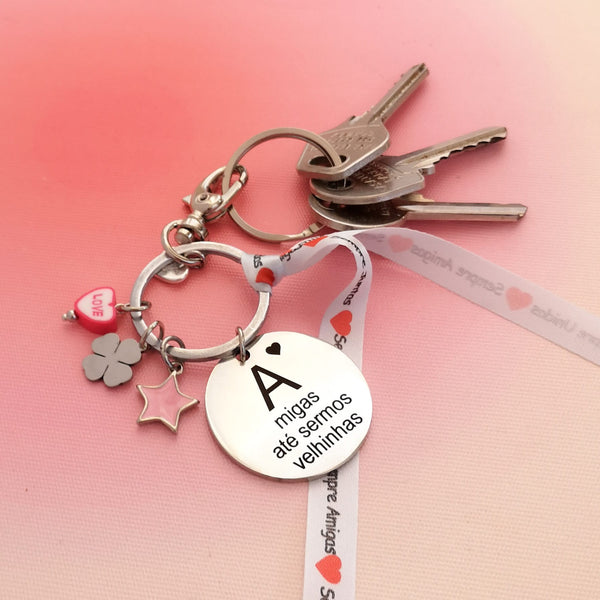Porta-chaves Amigas para Sempre PAMPA MIA ®
