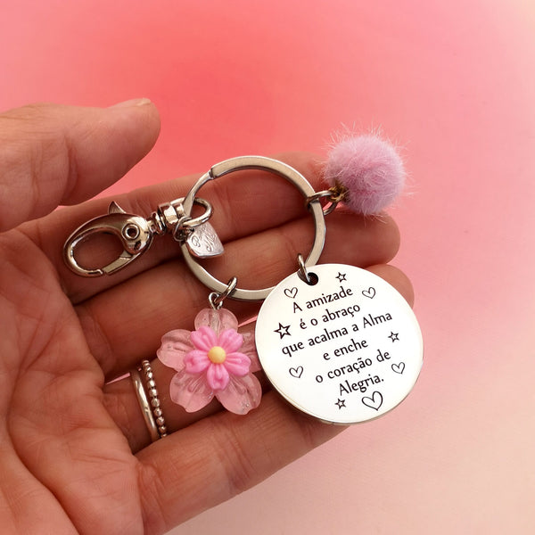 Porta-chaves Abraço de Alma PAMPA MIA ®