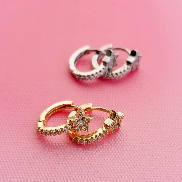 Mini argolas estrela PAMPA MIA ®