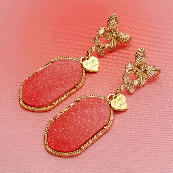 Brincos dupla borboleta PAMPA MIA ®