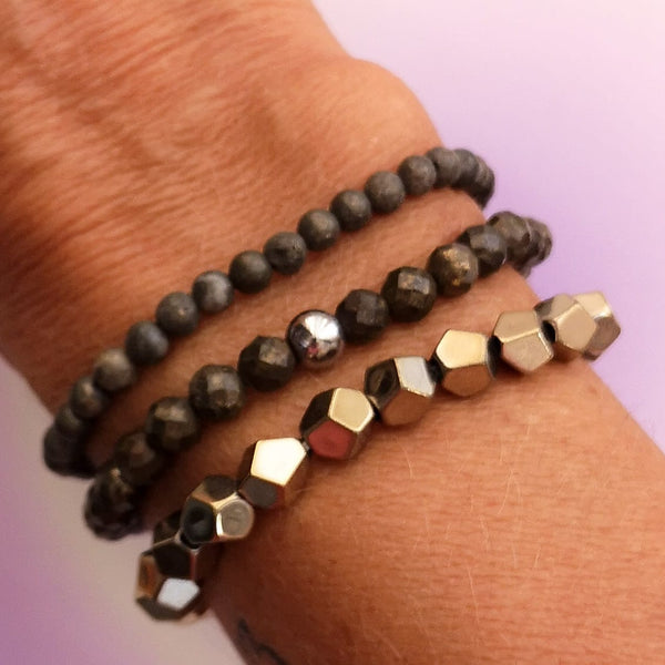 Pulseiras elásticas pirita PAMPA MIA ®