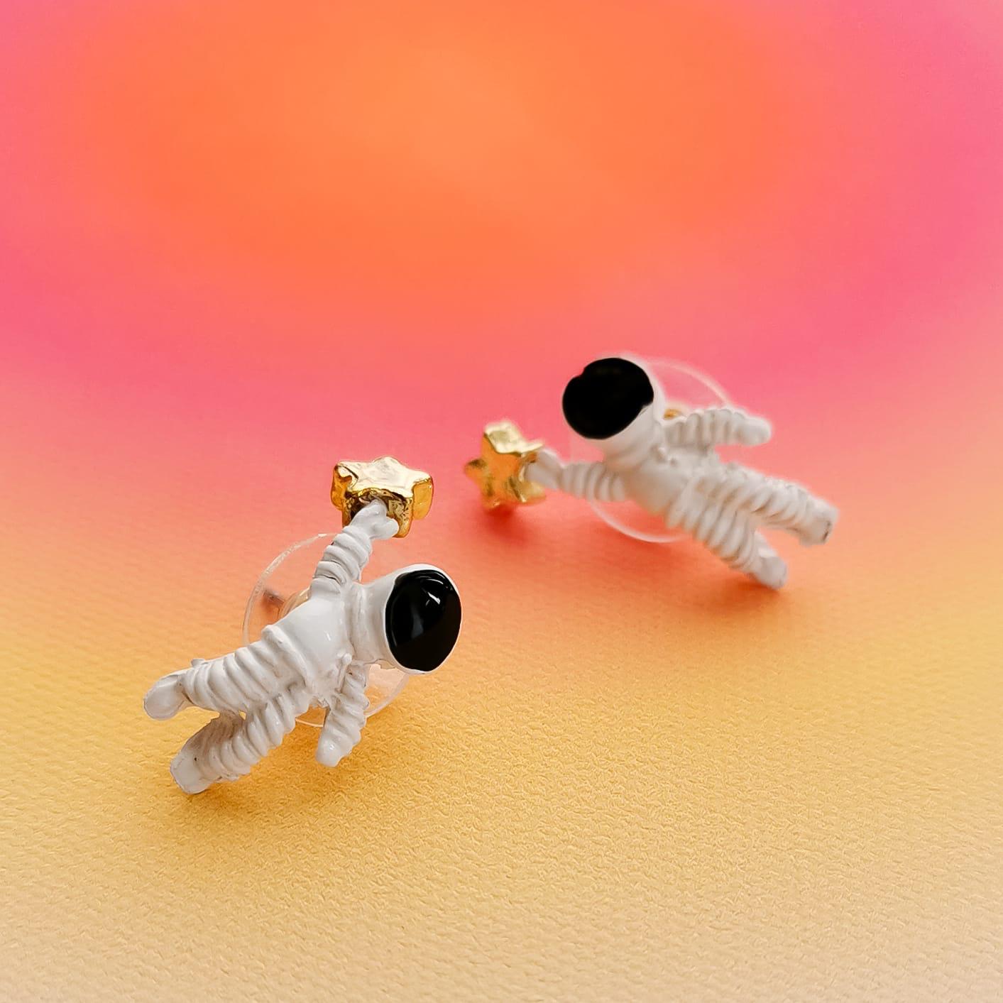 Brincos mini astronautas PAMPA MIA ®