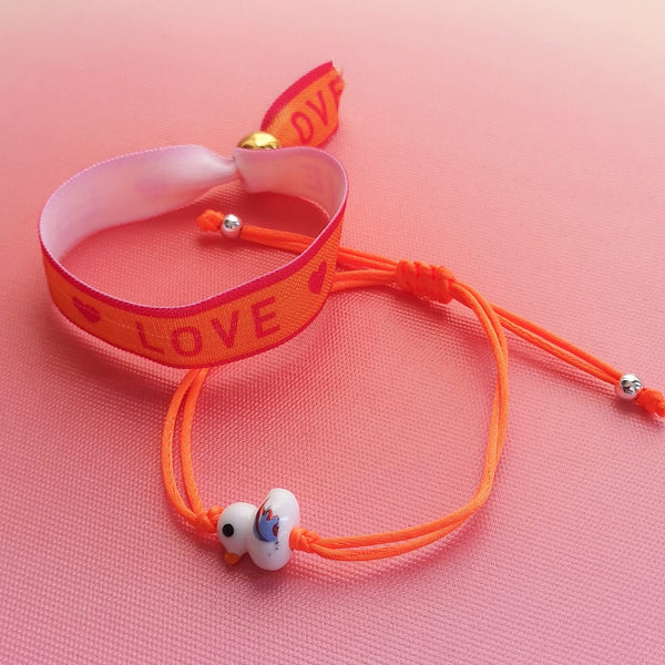 Pulseira Love/pulseira patinho/pulseira um dia de cada vez PAMPA MIA ®