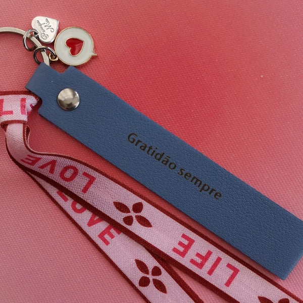 Porta chaves Gratidão sempre PAMPA MIA ®