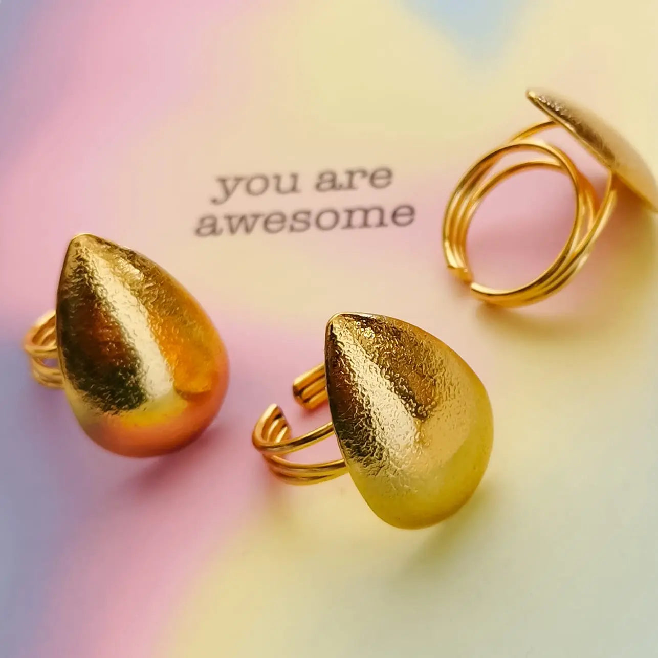 Anel lágrima PAMPA MIA ®