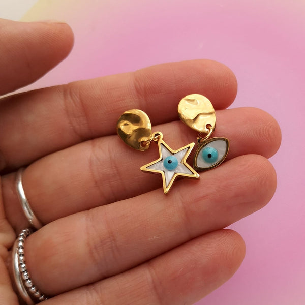 Brincos olho turco PAMPA MIA ®