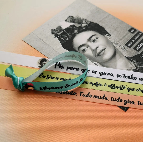 Pulseira Fita Frida Kahlo PAMPA MIA ®