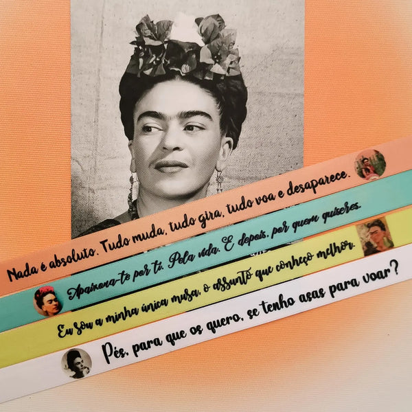Pulseira Fita Frida Kahlo PAMPA MIA ®