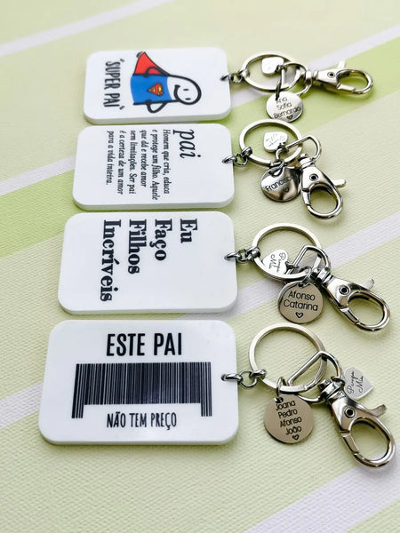 Porta-chaves de Acrílico PAI PAMPA MIA ®